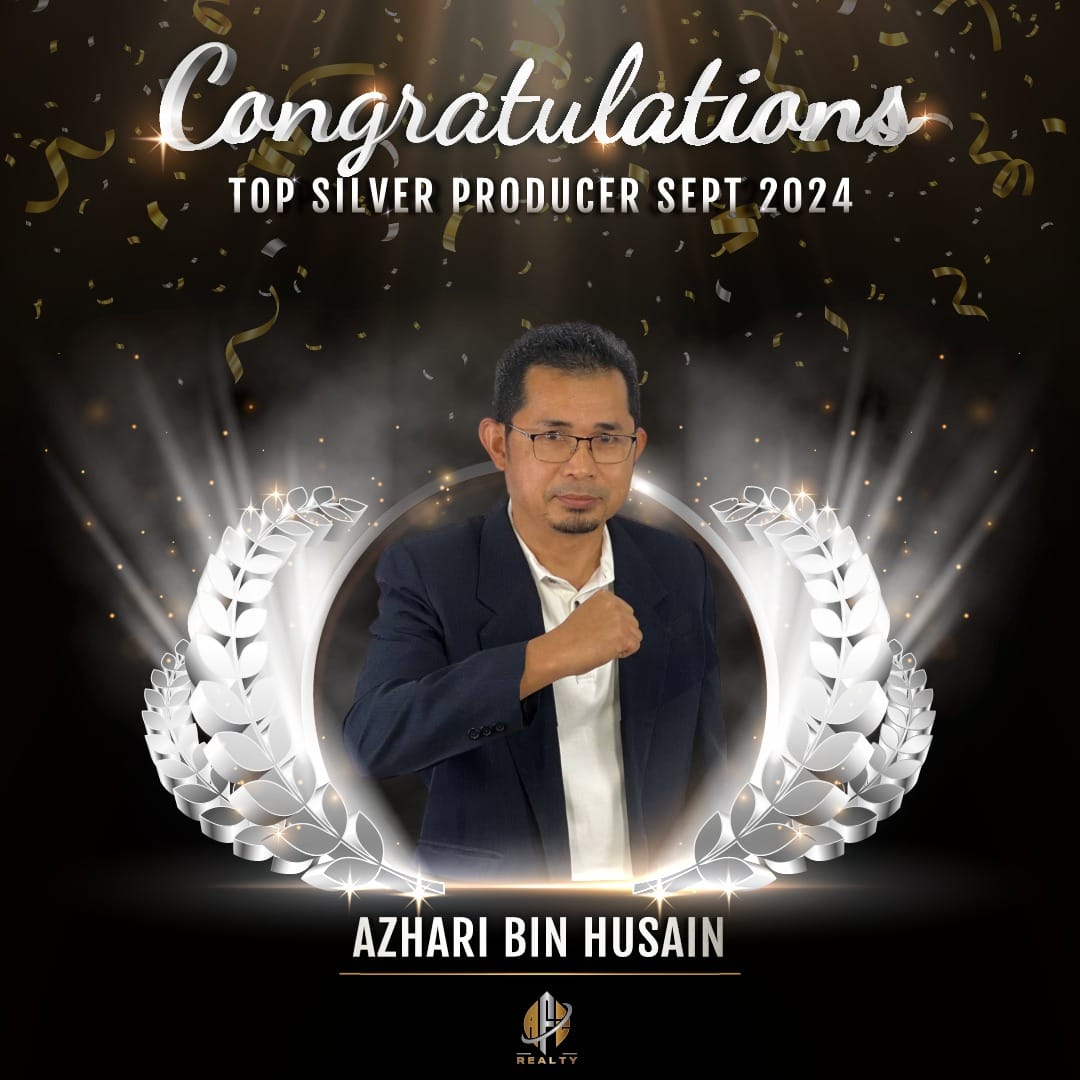 Top Silver Producer award for Azhari Bin Husain in September 2024