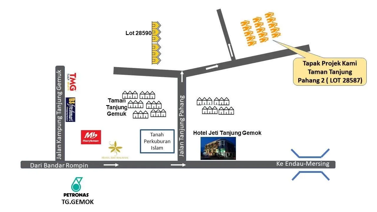 Teres Setingkat Taman Tanjung Pahang 2