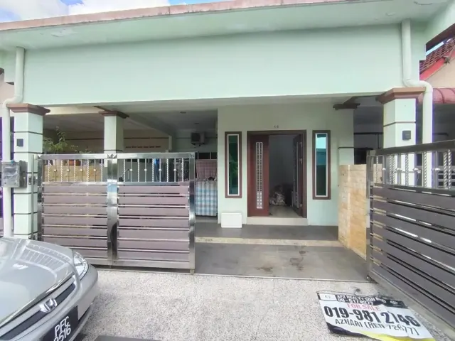 Rumah Teres Setingkat Taman Ketapang Mawar.