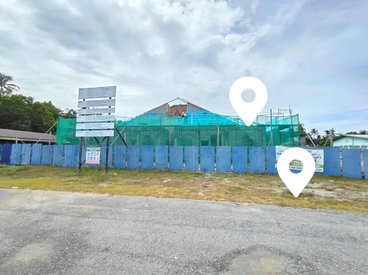 Rumah Berkembar Kluster Setingkat, Taman Maulana Makmur